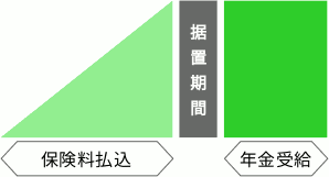 個人年金保険(据え置き金あり)